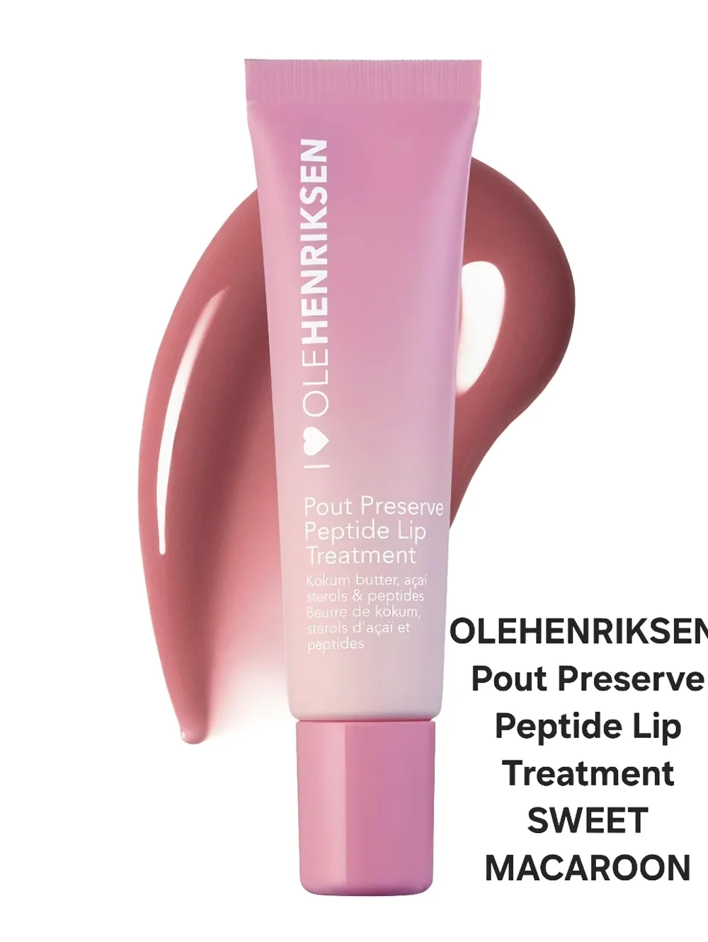 OLEHENRIKSEN Pout Preserve Peptide Lip Treatment SWEET MACAROON. BNIB